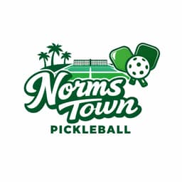 Norms Town Pickleball Court logo