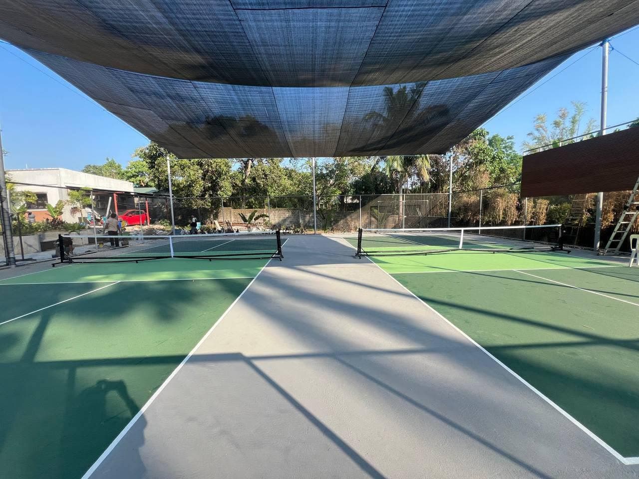 Lily's pickleball court