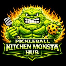 Pickleball Kitchen Monsta logo