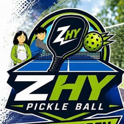 Zhy Pickleball logo