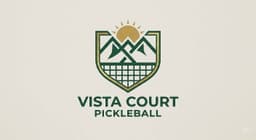 Vista Court Pickleball logo