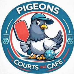 Pigeon Courts and Cafe logo