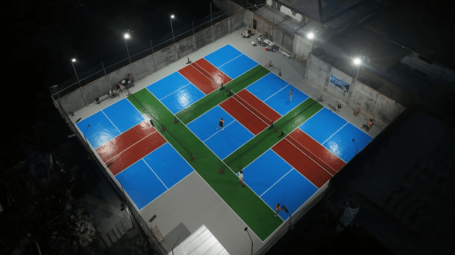 Pick And Paddle Pickleball Court