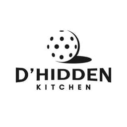 D Hidden Kitchen Pickleball Court logo