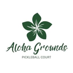 Aloha Grounds Pickleball Court logo