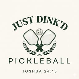 Just Dink'd Pickleball logo