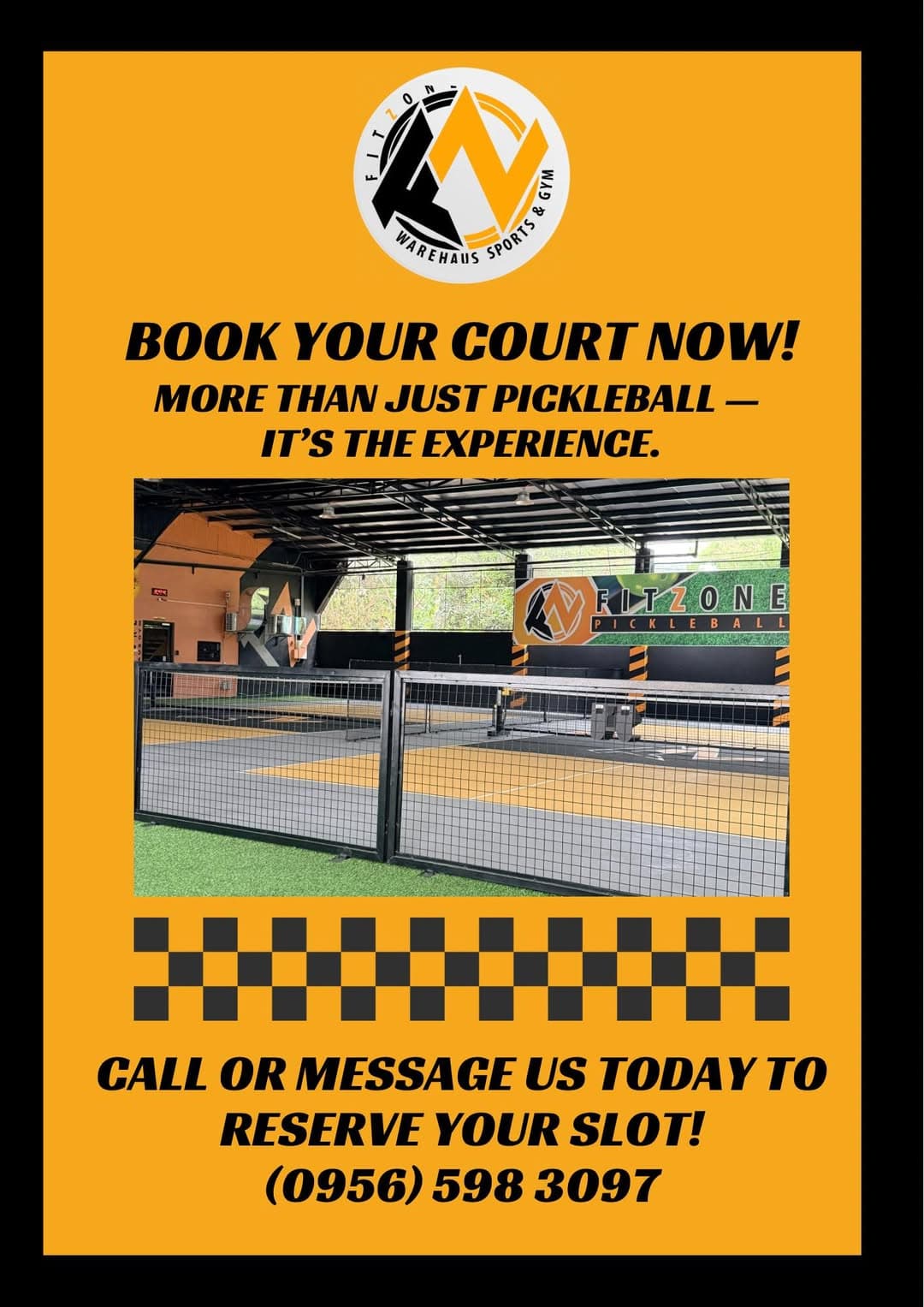 FITZONE PICKLEBALL COURT