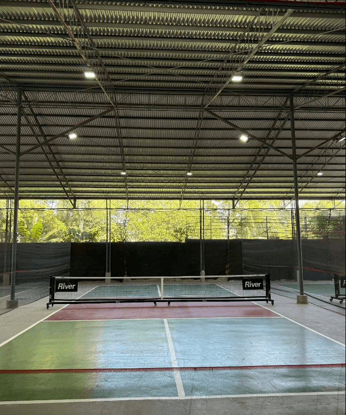 Paddle up Pickle Ball Court