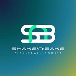 Shake 'N' Bake Pickleball Courts logo
