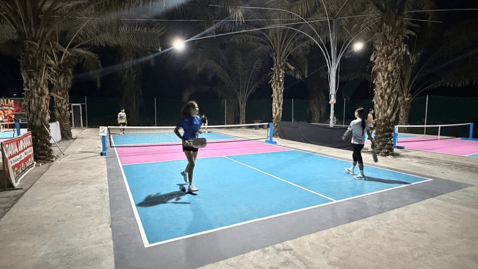 Palm Dink and Smash court