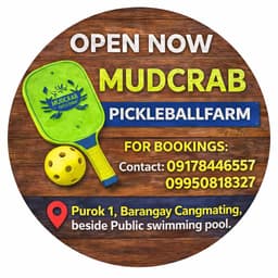Mudcrab Pickleball Farm logo