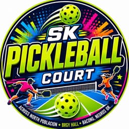 Sk Pickleball Court logo