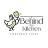 Behind the Kitchen Pickleball Court logo