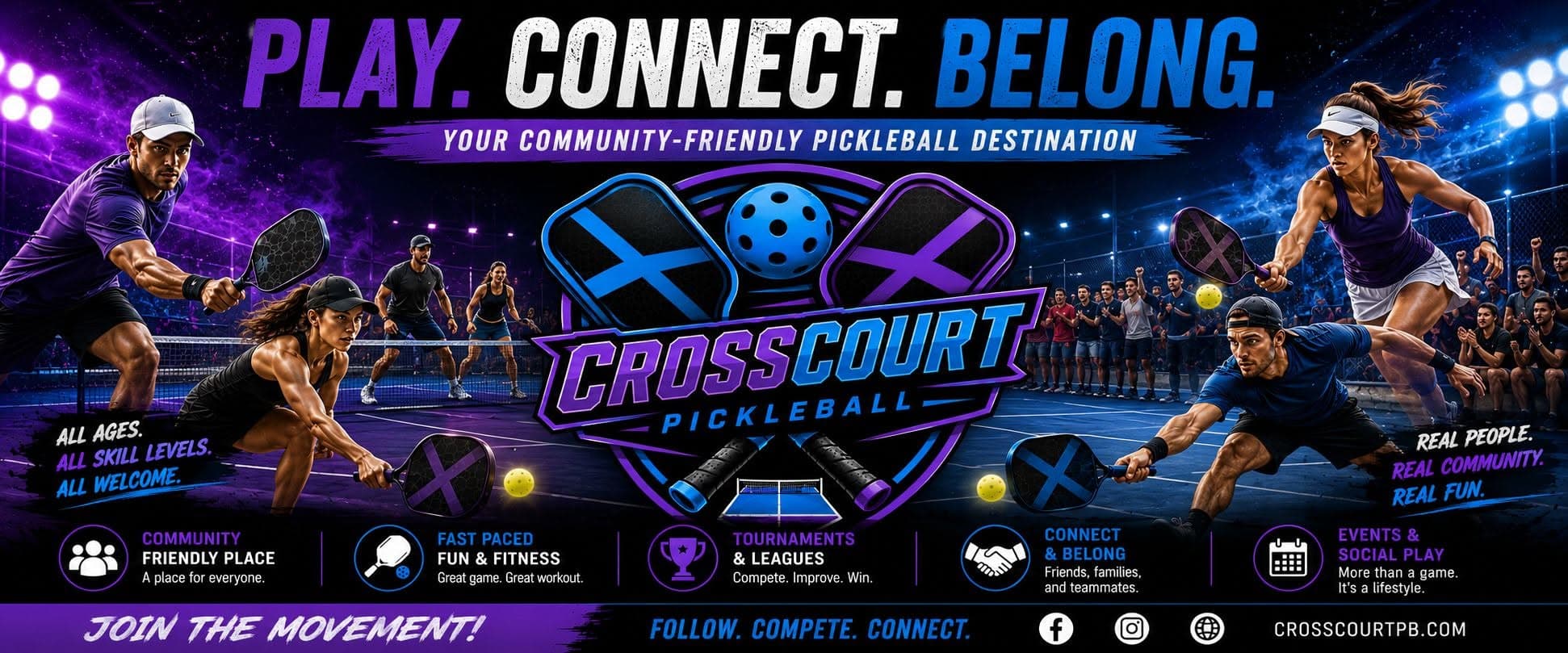 Crosscourt Pickleball