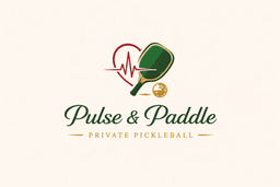 Pulse & Paddle Private Pickleball logo